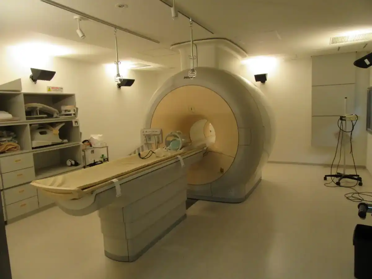 MRI scanner room